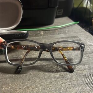 Ray-Ban Men’s Frosted Grey RB 5228 Frames - excellent condition